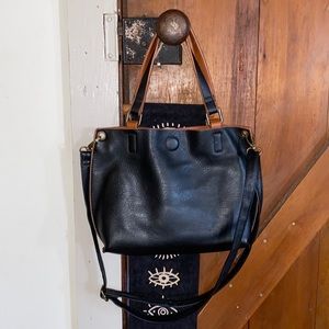 BASS reversible handbag.